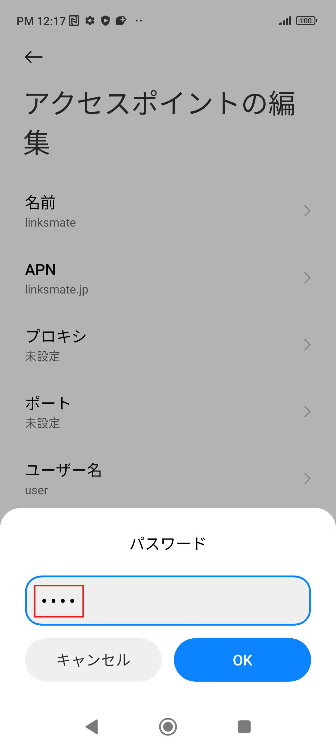 STEP13の設定画面